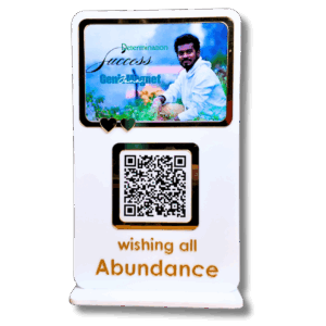 Acrylic QR Code Scanner/Stand